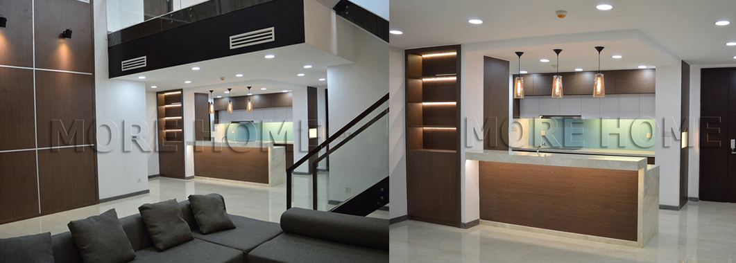  Thi công nội thất căn hộ chung cư Petroland Quận 7 - Tphcm